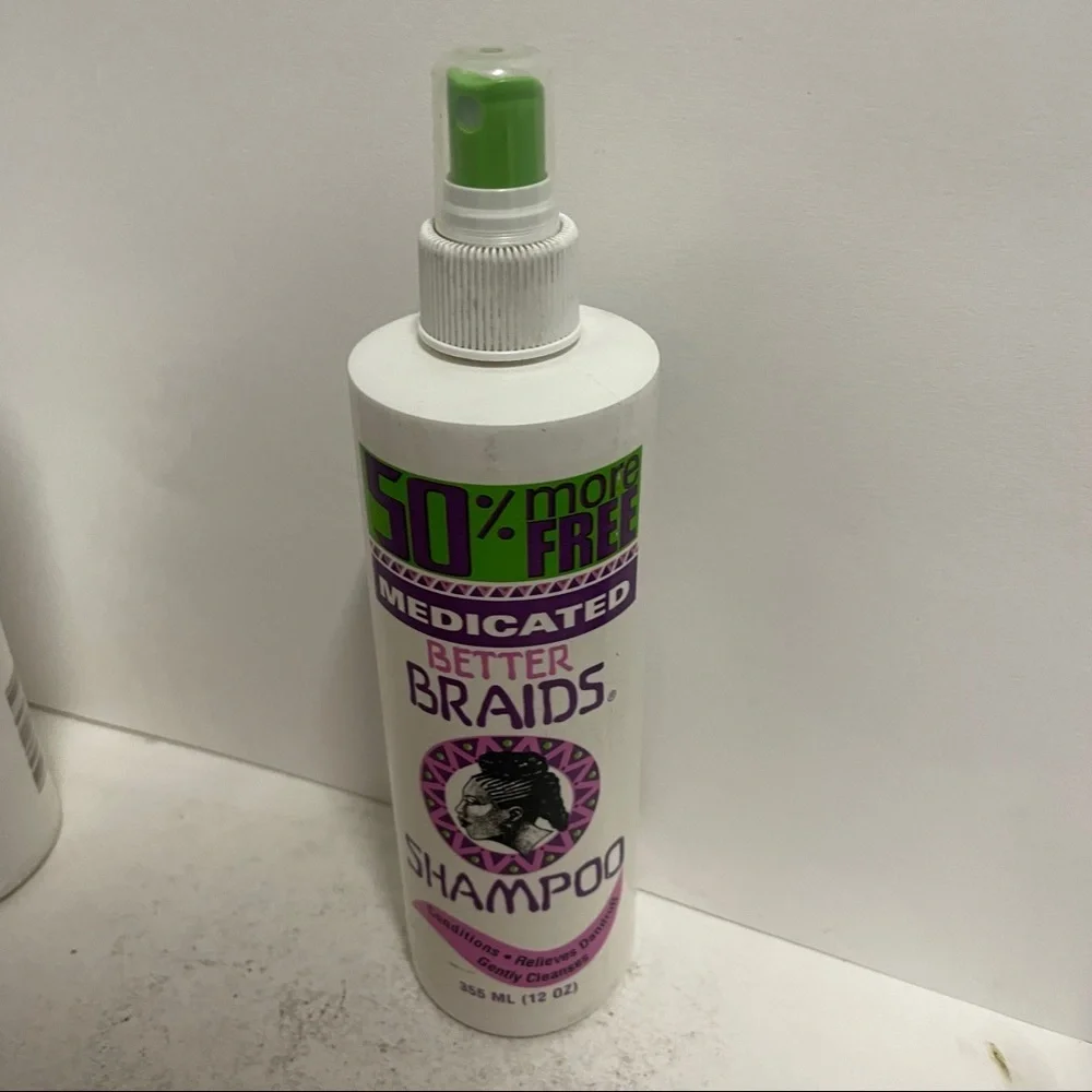 Medicated Better Braids Shampoo HTF